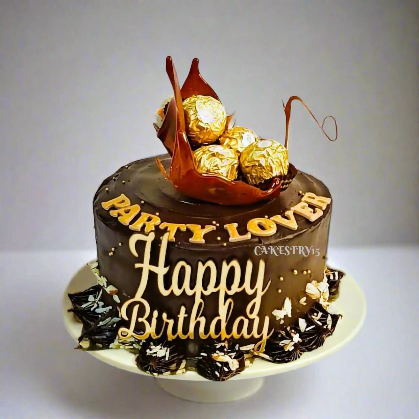 Beloved Bliss 2kg chocolate Birthday Cake,cake for spouse cakestry15,noida,cake full image
