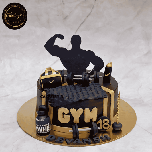 Fitness Freak Power Cake,2kg chocolate flavour 18th birthday cake for a boy by cakestry15 noida,cake full image,teen cakes