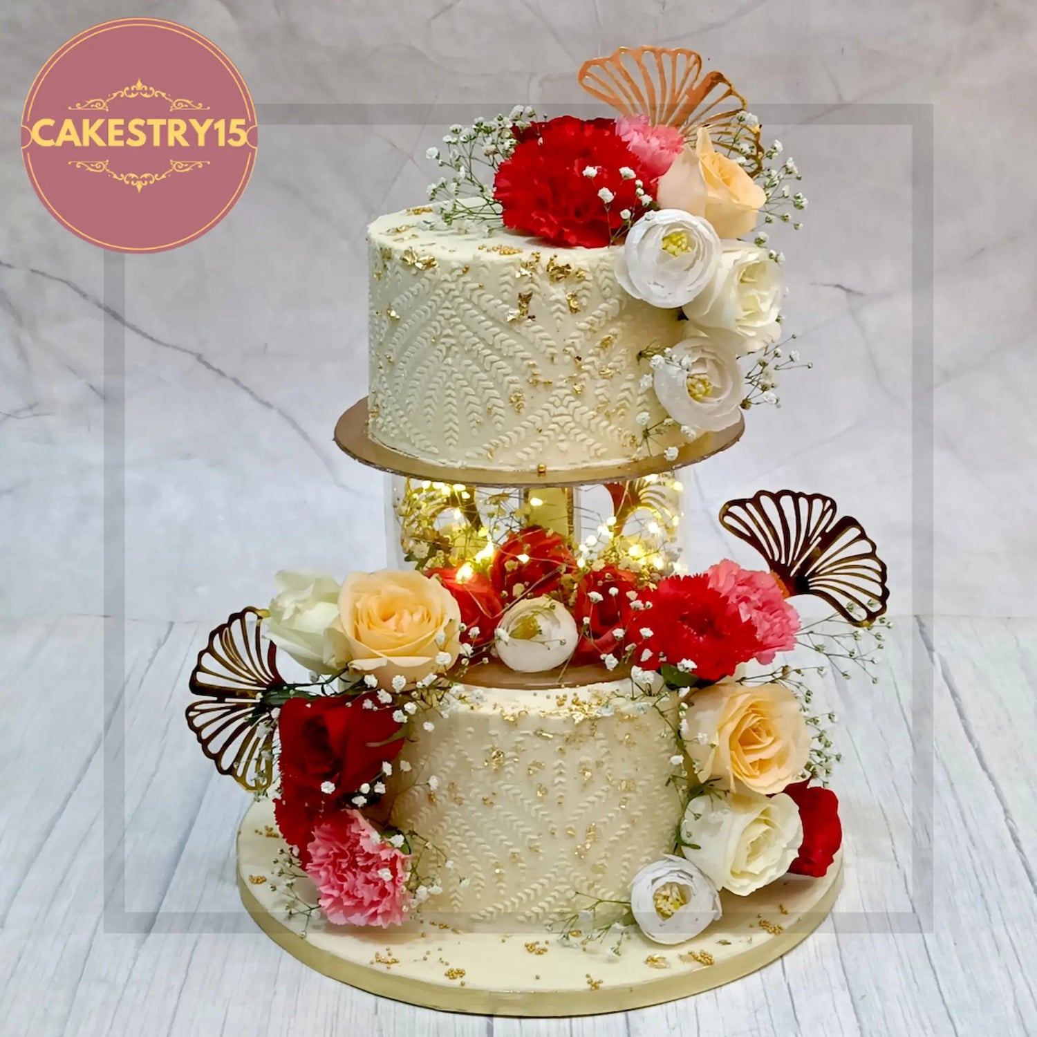 Personalized Flower Birthday Cakes for Kids by Cakestry15