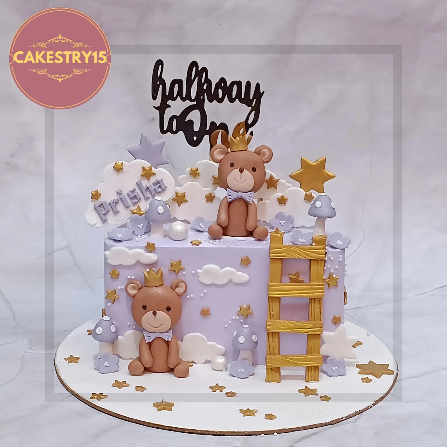 Half Birthday Cakes – 6-Month Milestone Cakes for Babies in Noida