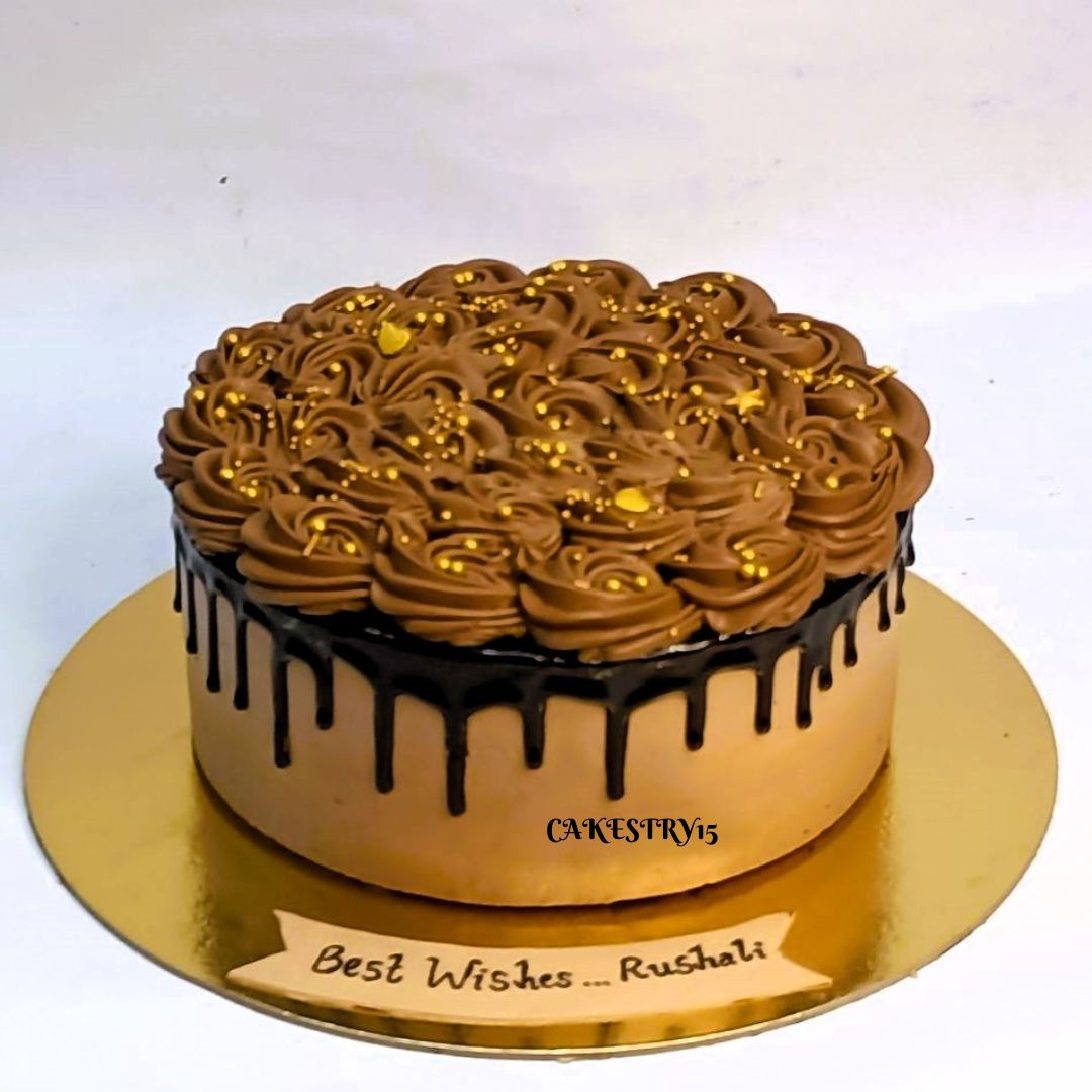 Chocolate Rosette 1kg Cake