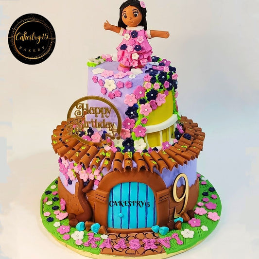 Encanto Theme 5kg birthday Cake by cakestry15,noida,cake full image