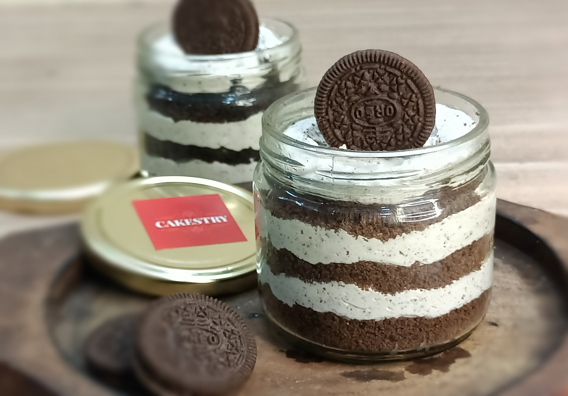 Oreo Jar Cake 350 gms