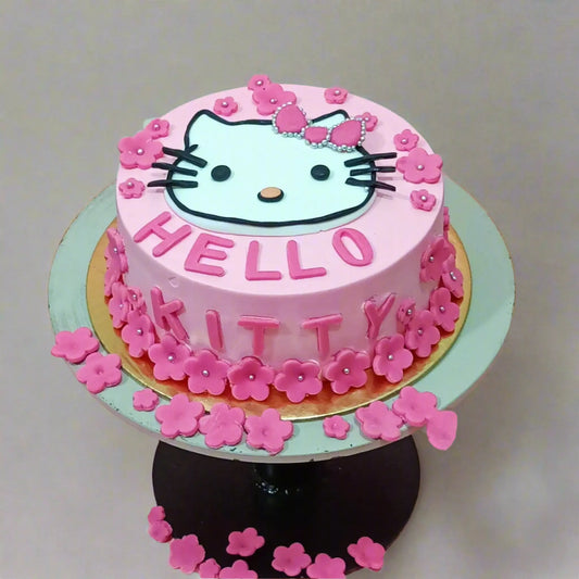 Kitty Theme 1kg Cake