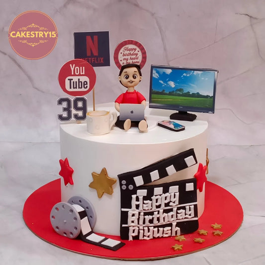Digital Lifestyle kids birthday cake style design and theme cake Noida with chocolate truffle flavour from a bakery offering eggless cakes.